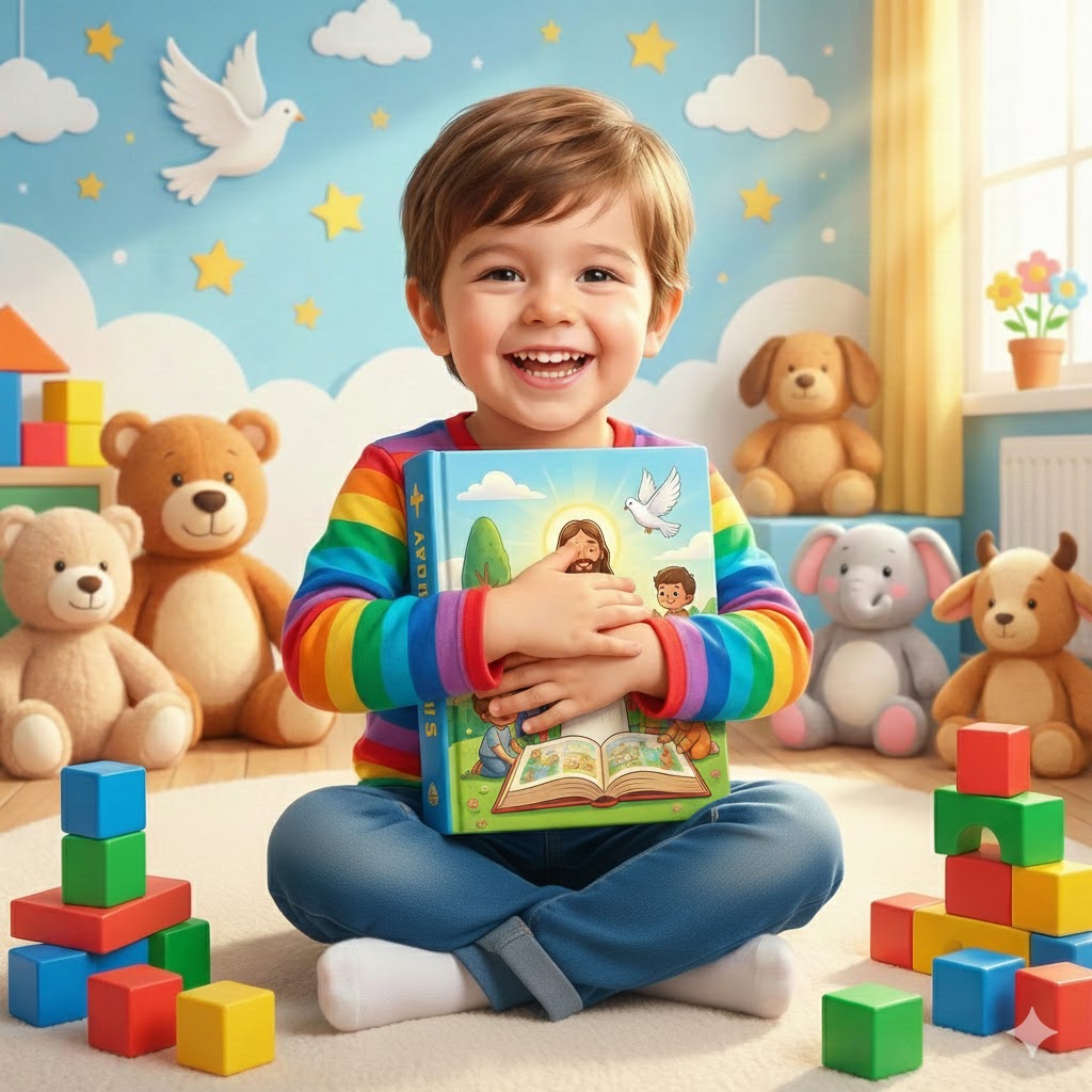 Assistir - Criança assistindo vídeo educativo